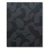 Sleek Grey Geometric Abstract Area Rug