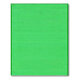 Emerald Green Heart Weave Area Rug