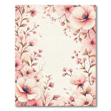 Blush Pink Sakura Blossom Area Rug