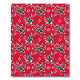 Red Pomegranate Fruit Pattern Area Rug