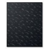 Raven Flock Black White Distressed Area Rug