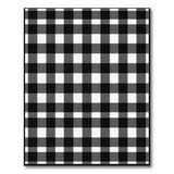 Rustic Farmhouse Black and White Black White Buffalo Check Area Rug