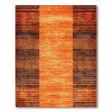 Burnt Orange Heritage Tribal Area Rug