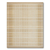 Beige and Neutral Beige Woven Heritage Tribal Area Rug