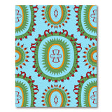 Multi-color and Patterns Vibrant Blue Persian Floral Area Rug