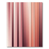 Vertical Ombre Pink Stripe Area Rug