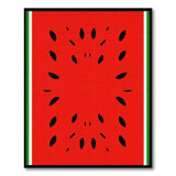 Fruit Pattern Watermelon Slice Fruit Pattern Area Rug
