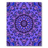 Traditional Persian Intricate Purple Mandala Area Rug