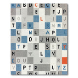 Kids Alphabet Block Area Rug