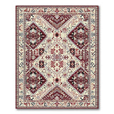 Red Persian Geometric Heritage Area Rug