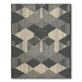 Geometric Modern Black and White Modern Black White Geometric Area Rug