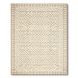 Heritage Tribal Beige and Neutral Beige Geometric Heritage Tribal Rug