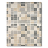 Geometric Modern Geometric Grey Area Rug