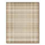 Rustic Farmhouse Beige and Neutral Beige Plaid Rustic Farmhouse Area Rug