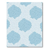 Vintage Blue Hydrangea Cluster Area Rug