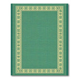 Teal Green Traditional Persian Area Rug
