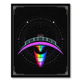 Cosmic Rainbow Vortex Bridge Area Rug