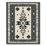 Vibrant Multi-Color Southwestern Geometric Rug