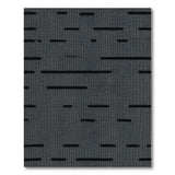 Black White Geometric Dot Line Area Rug