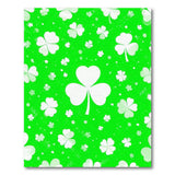 Festive Shamrock Green Area Rug