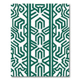 Heritage Tribal Emerald Green Heritage Tribal Area Rug