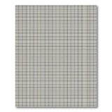 Geometric Modern Grey Plaid Checkered Area Rug