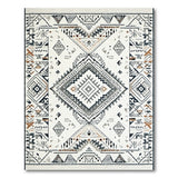 Beige Southwestern Geometric Beige and Neutral Area Rug