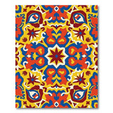 Vibrant Multi-Color Persian Motif Area Rug