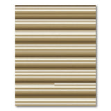 Brown Tan Horizontal Stripe Area Rug