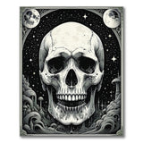 Cosmic Skull Galaxy Area Rug