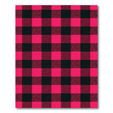 Red Black Buffalo Plaid Farmhouse Area Rug