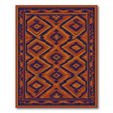 ODIKA Orange Southwestern Area Rug
