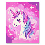 Pink Magical Pink Unicorn Kids Area Rug