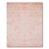 Blush Pink Floral Vintage No. 5 Area Rug