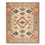 Multi-color and Patterns Southwestern Geometric Multi-Color Area Rug