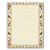 Beige Southwestern Rug with Geometric Tribal Borders