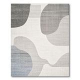 Wave Abstract Area Grey Abstract Wave Area Rug