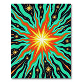Cosmic Starburst Area Rug