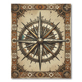 Heritage Tribal Compass Rose Area Rug