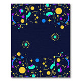 Cosmic Burst Multi-Color Abstract Area Rug