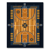 Flux Zone Basketball Court Area Rug
