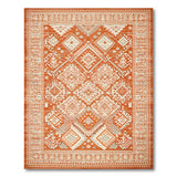 Terracotta Geometric Southwestern Rug