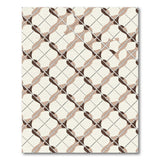 Trellis Geometric Modern Beige Geometric Trellis Area Rug