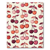 Sweet Cherry Red Fruit Pattern Rug