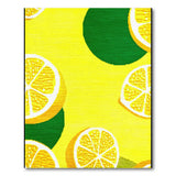 Sunny Lemon Fruit Yellow Area Rug
