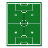 Soccer Field Area Rug