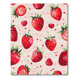 Strawberry Fruit Pattern Area Rug