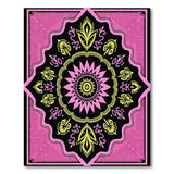 Pink Mandala Sun Area Rug