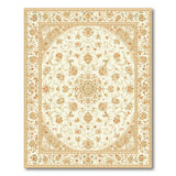 Ivory Gold Traditional Persian Area Rug