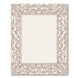 Ornate Traditional Persian Border Area Rug